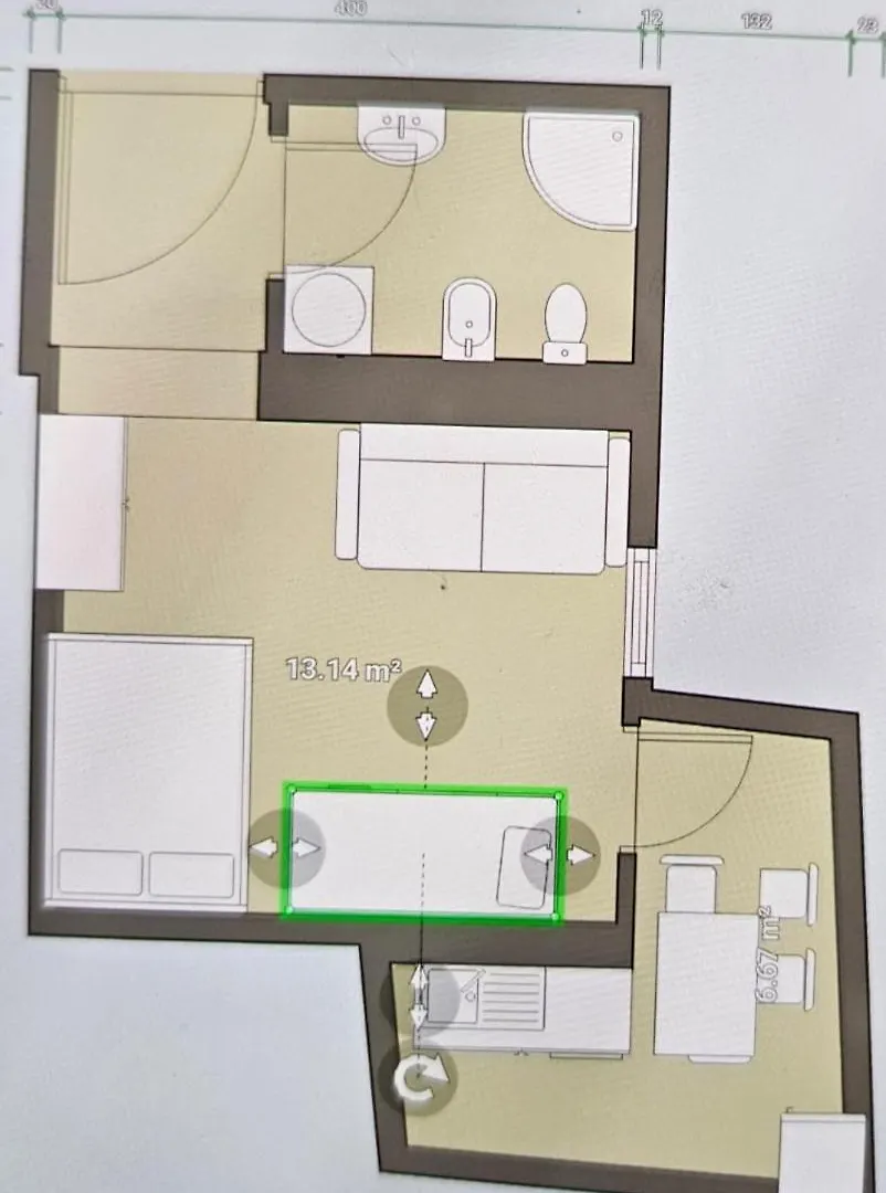 Ground Floor Studio In Golem Next To Hotel Flower Self Check In 100M To Beach 0*, Golem (Tirana)